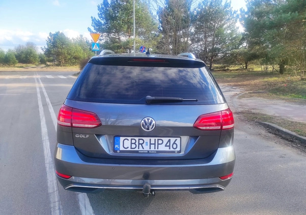 Volkswagen Golf cena 51500 przebieg: 214481, rok produkcji 2018 z Polanów małe 704